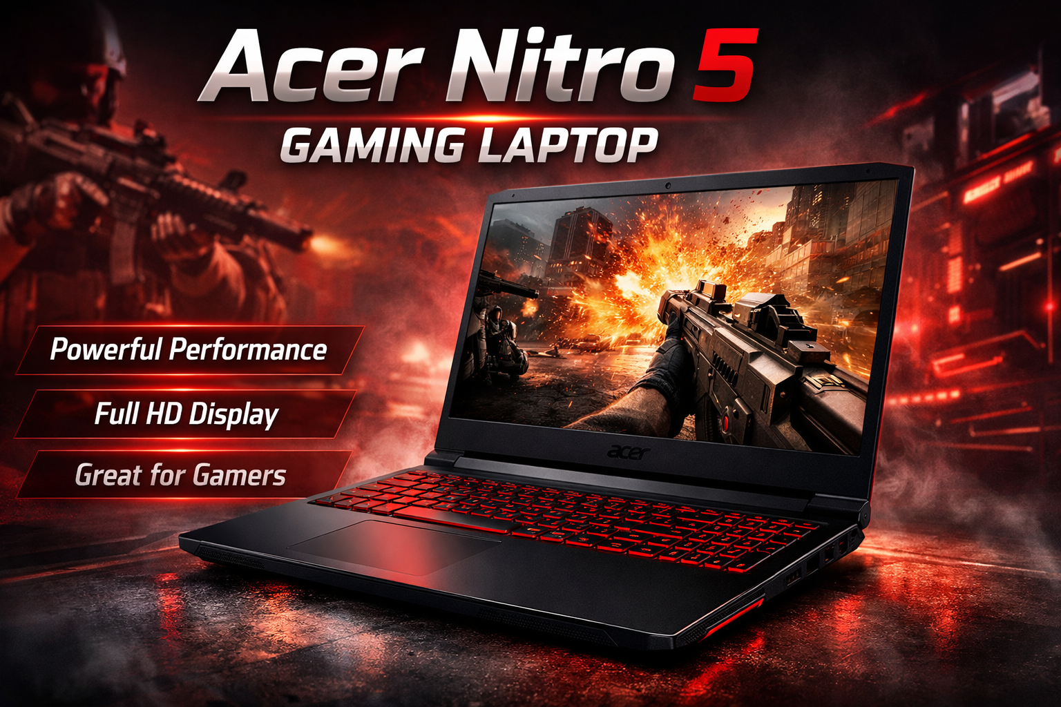Acer Nitro 5 Gaming Laptop