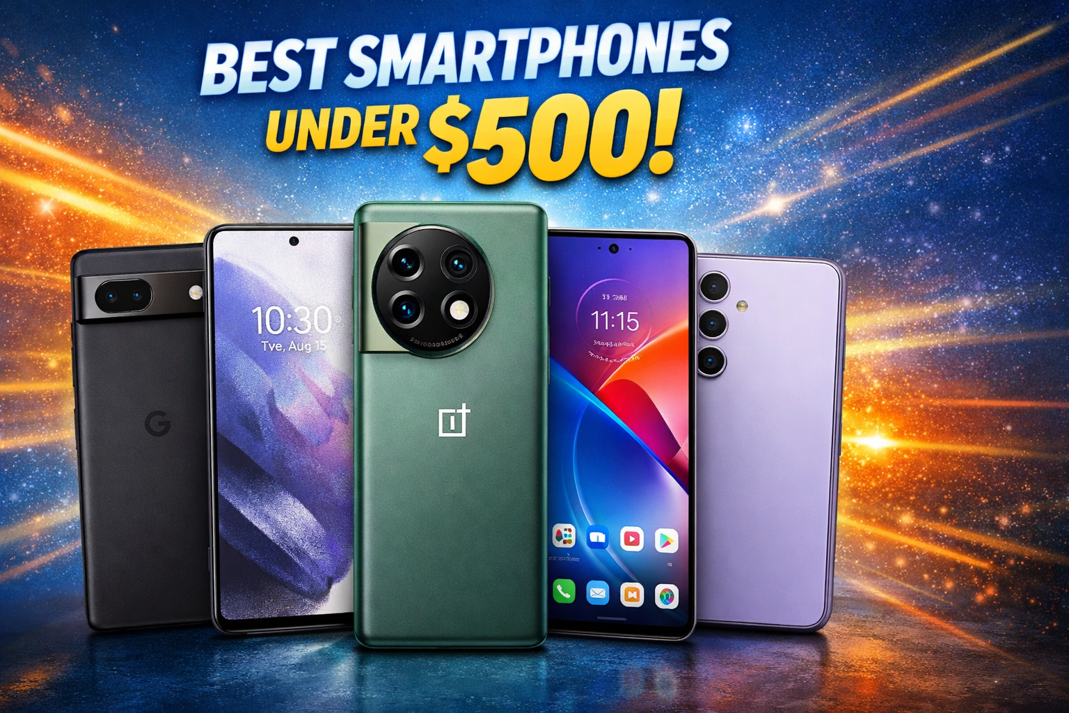 Best Smartphone Under $500