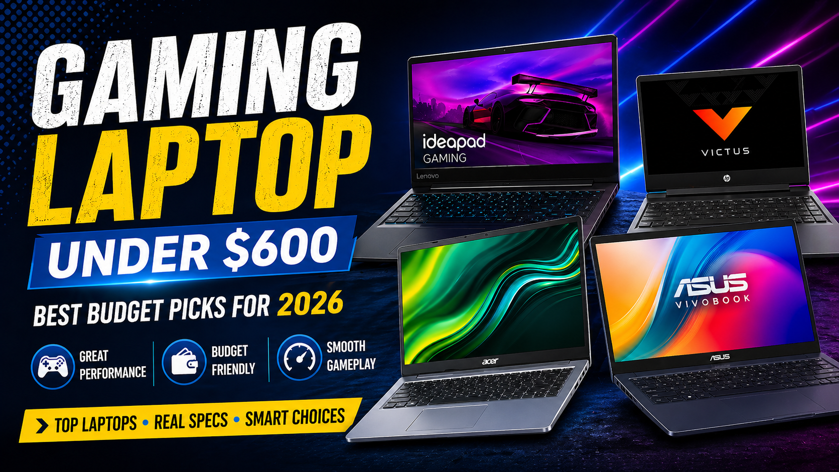 Gaming Laptop Under $600