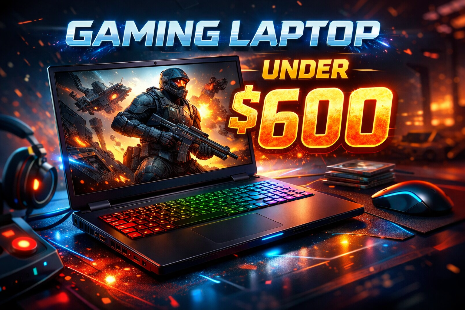 Best Gaming Laptop Under $600 (2026 Guide for USA & Europe)